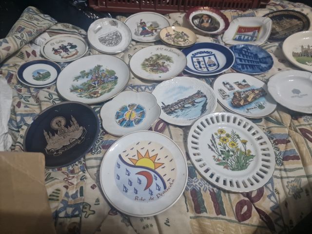 Platillos recuerdos varios paises