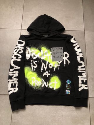 Felpa Disclaimer nera - Originale!