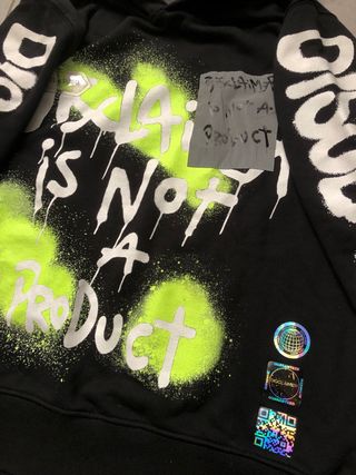 Felpa Disclaimer nera - Originale!