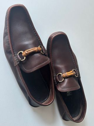 Mocassini Gucci Bamboo Uomo 42