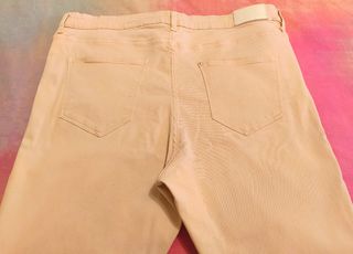 Vaqueros rosa H&M mujer