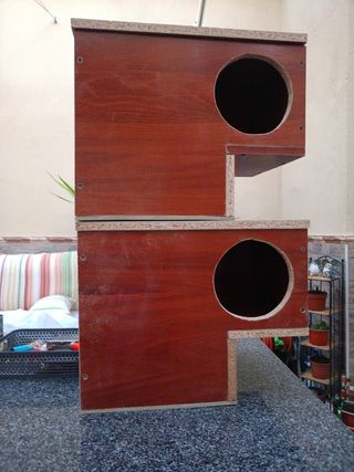 2 Nidos Patos Mandarín