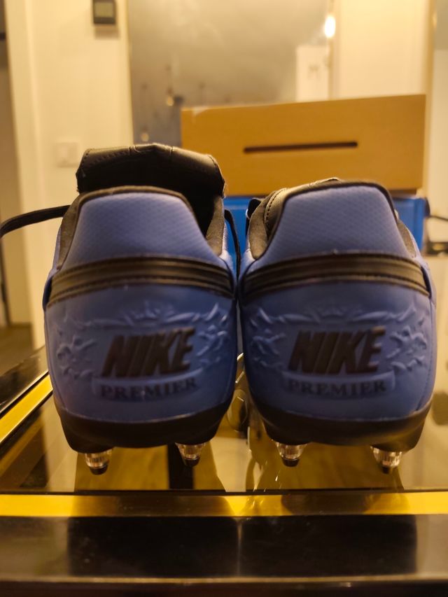 Botas Nike Premier azules - Fútbol