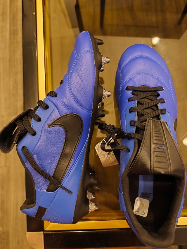 Botas Nike Premier azules - Fútbol