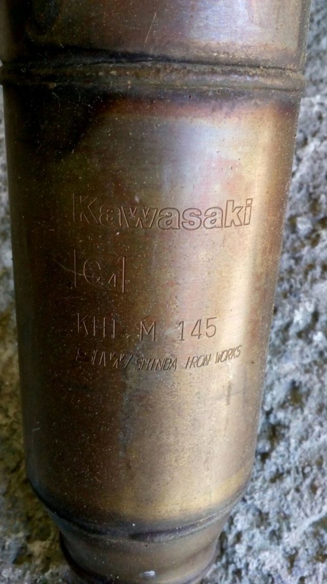 Colector escape Kawasaki