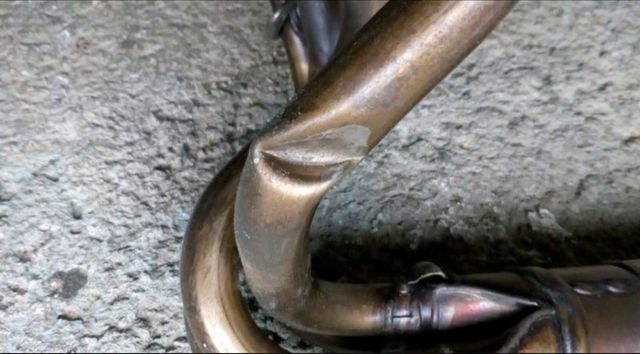 Colector escape Kawasaki