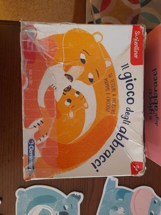 Il gioco degli abbracci tessere animali Clementoni
