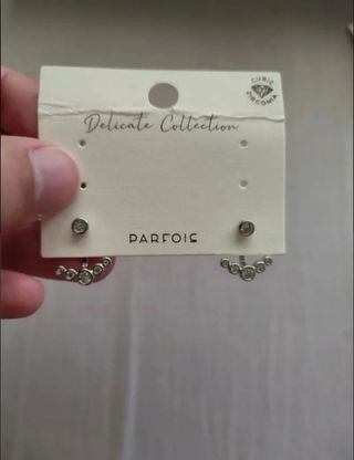 Pendientes Parfois Plata - Joyas