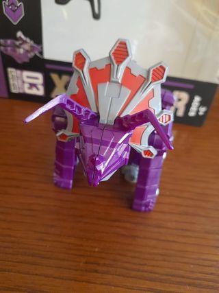 Robot Mazinga smontabile color viola