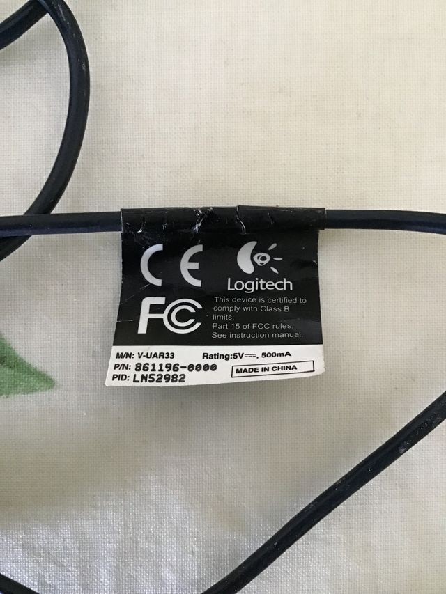 Logitech WebCam - webcam