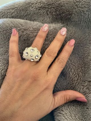 Anello panna Swarovski | Gioiello