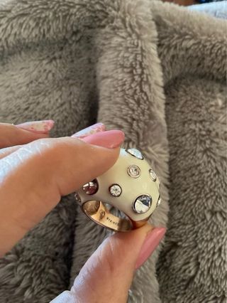 Anello panna Swarovski | Gioiello