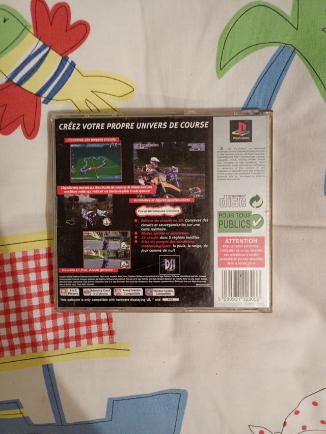 Moto Racer 2 - PS1 (PAL)