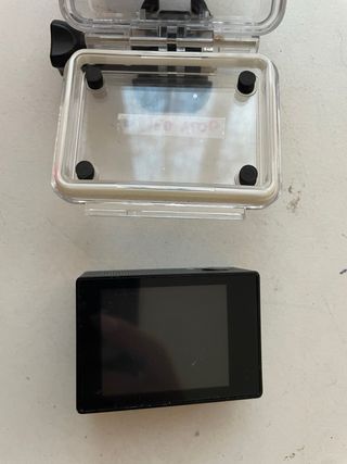 Cámara deportiva HD 1080p azul