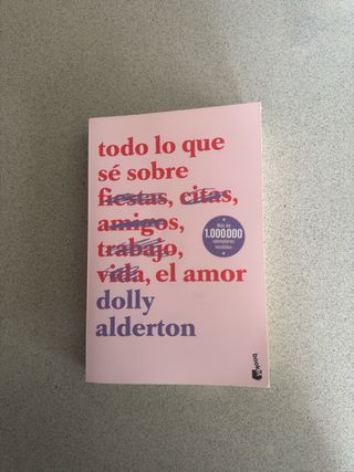 Libro “Todo lo que sé sobre el amor”