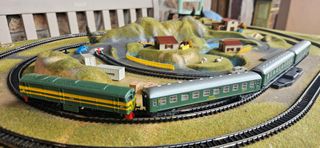 Lote Maqueta y tren Ibertren años 70