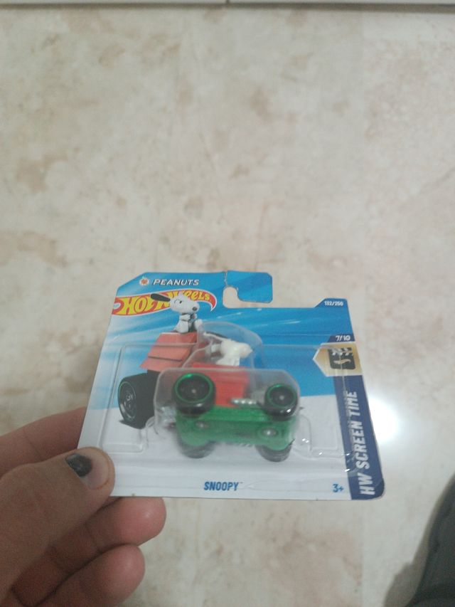HotWheels Peanuts Snoopy HW Screen Time