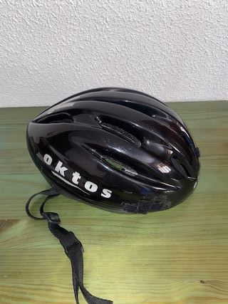 Casco bici Oktos negro