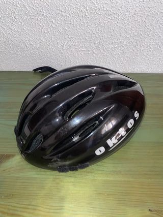 Casco bici Oktos negro