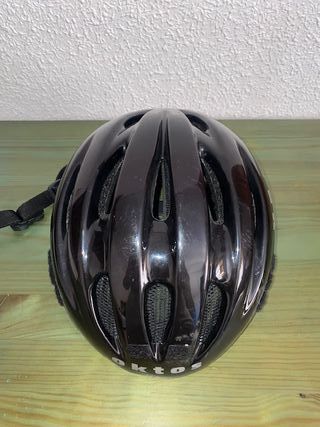 Casco bici Oktos negro