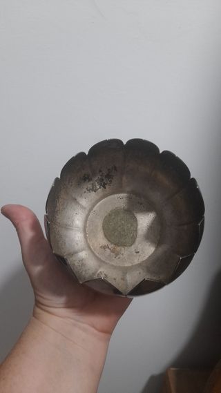 Ciotola vintage a forma di fiore di loto