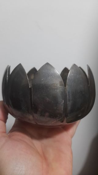 Ciotola vintage a forma di fiore di loto