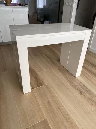 Mesa extensible blanca - Comedor