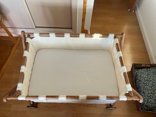 Minicuna madera vintage