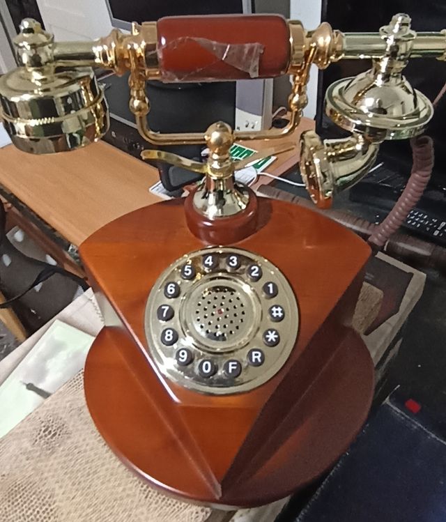 Teléfono NUEVO vintage estilo antiguo (OB35)
