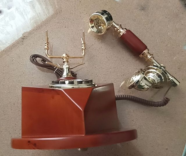 Teléfono NUEVO vintage estilo antiguo (OB35)