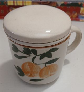Tazza infusi ceramica vintage