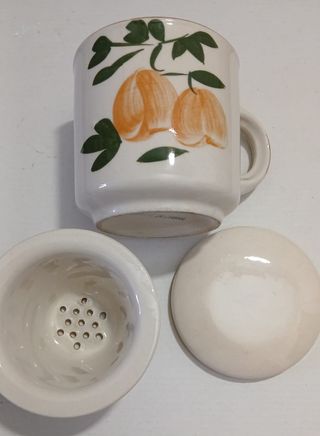 Tazza infusi ceramica vintage