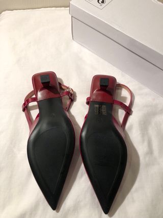 Tacones rojos talla 37