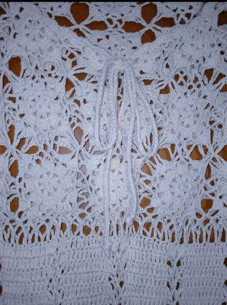 Maglione uncinetto Gina Benotti colore panna 