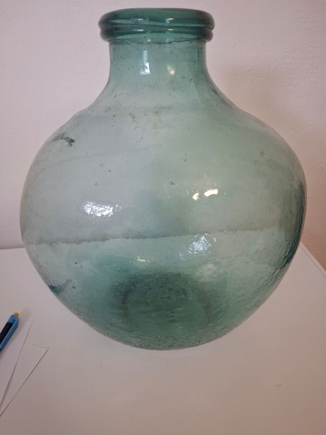 Damajuana vidrio soplado Boca preguntar precio