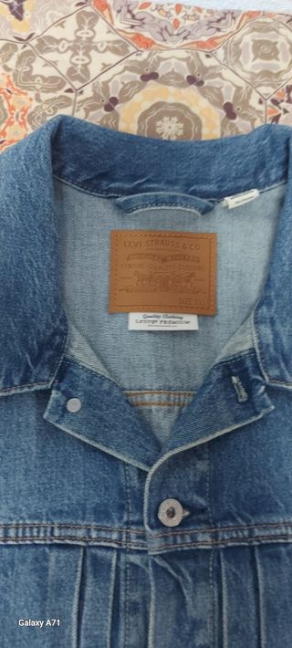 Chaqueta vaquera Levis azul