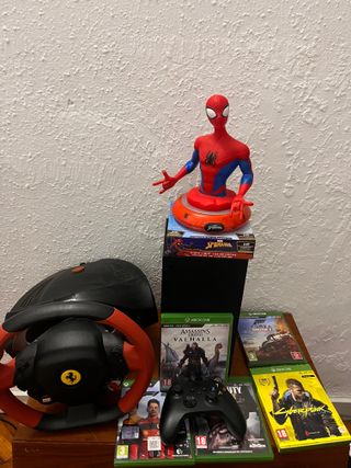 Xbox Series X + 4 juegos + volante