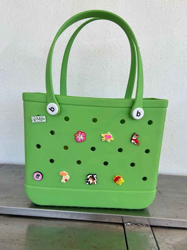 Bolsa de playa verde - nueva