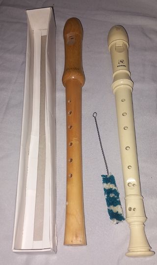 2 Flautas dulces: Suzuki y Alemán