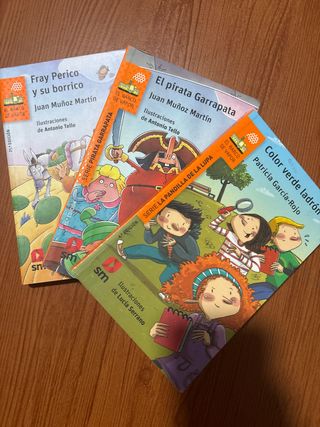 Pack de tres libros de el barco de vapor