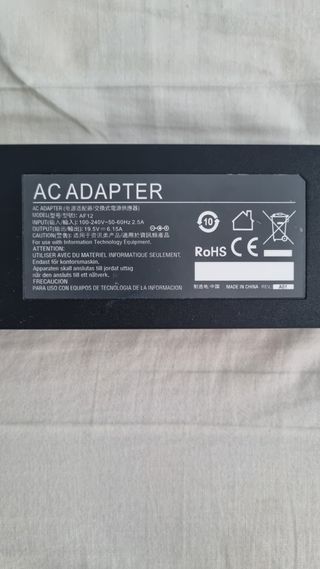 Adaptador AC 120V Portátil