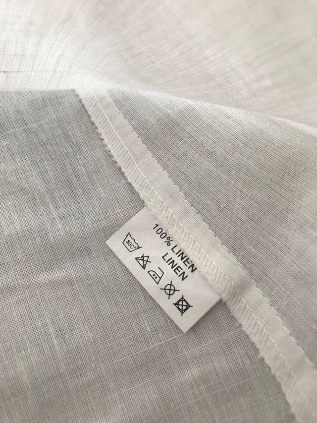 Abito estivo midi bianco in puro lino tgM