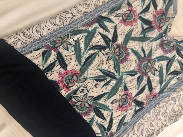 T-shirt Promod multicolor fiori