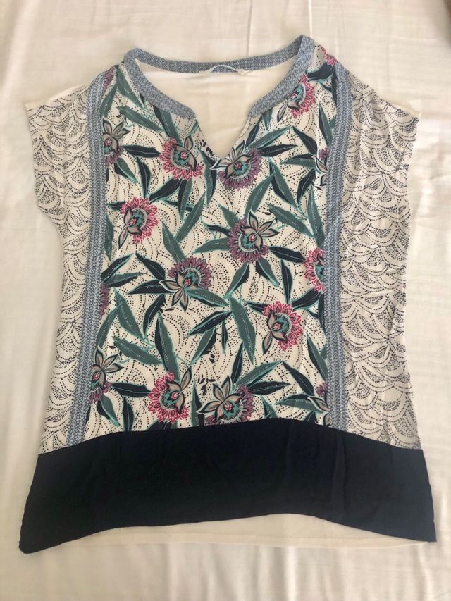 T-shirt Promod multicolor fiori