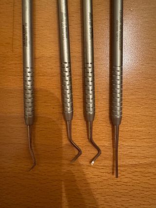 Cinceles dentales - 4 uds.