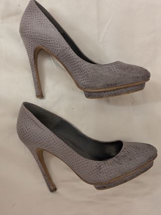 Zapatos de vestir +Botines negros tacón alto
