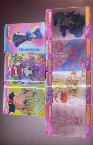 7 Carte Mew Mew Amiche Vincenti