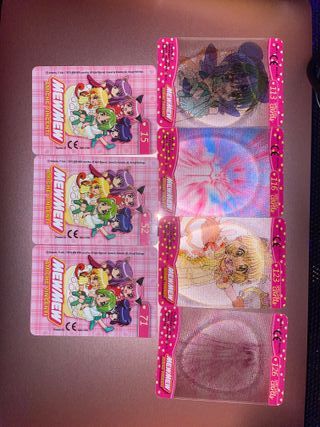 7 Carte Mew Mew Amiche Vincenti
