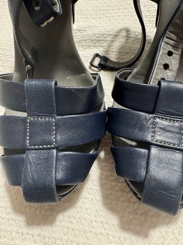 Sandalias Bimba y Lola azules