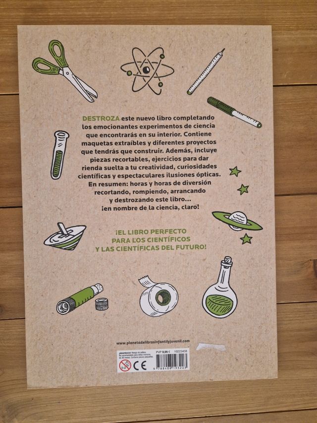 Destroza también este libro en nombre de la cie...